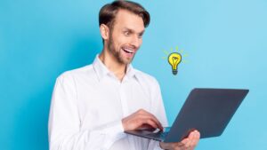 Business owner happy - Content Strategy